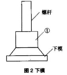 图2 下模 图2 下模