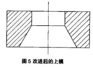 图5 改进后的上模 图5 改进后的上模