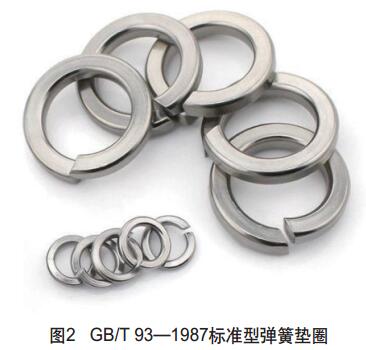 图2 GB/T 93—1987标准型弹簧垫圈 图2 GB/T 93—1987标准型弹簧垫圈